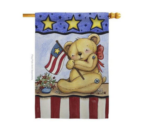 4th of July Flags | Pat Bear House Flag 4th of July Flags 4th of July Flags