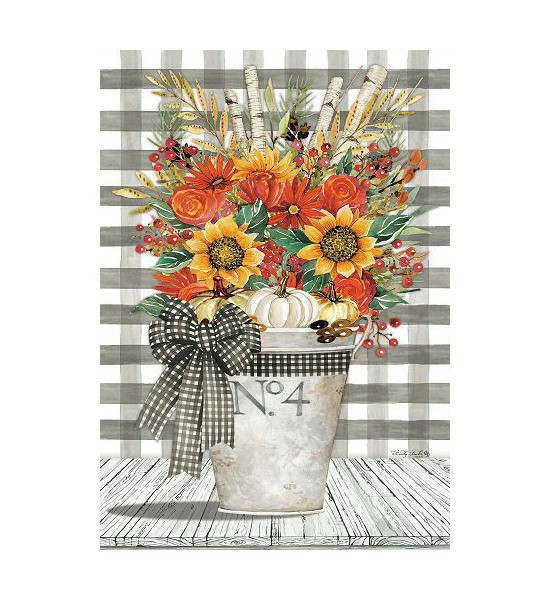 Double Sided House Flags | Autumn Arrangement Flag Double Sided House Flags Double Sided House Flags