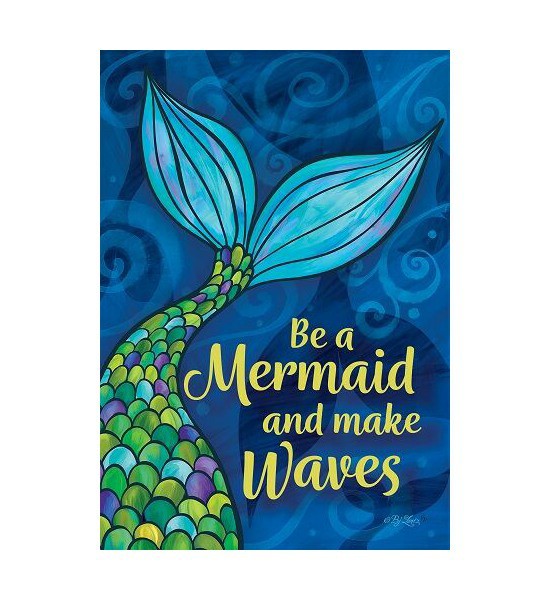 Double Sided House Flags | Be a Mermaid Flag Double Sided House Flags Double Sided House Flags