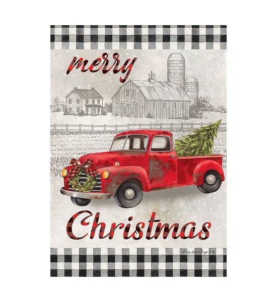 Double Sided House Flags | Christmas Truck Flag Double Sided House Flags Double Sided House Flags