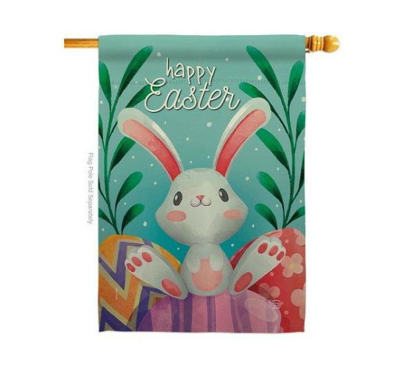 Double Sided House Flags | Colorful Easter Eggs House Flag Double Sided House Flags Double Sided House Flags