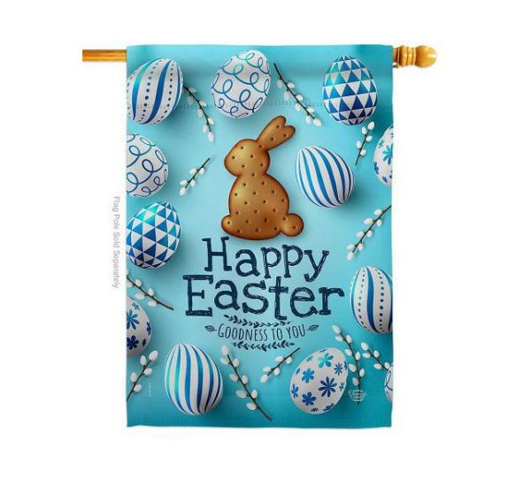 Double Sided House Flags | Easter Goodness House Flag Double Sided House Flags Double Sided House Flags