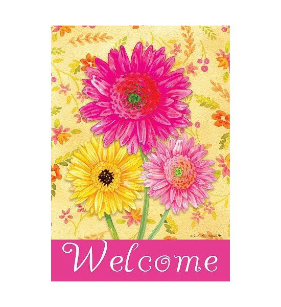 Double Sided House Flags | Gerberas Flag Double Sided House Flags Double Sided House Flags