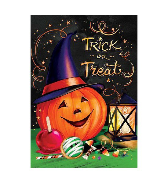 Double Sided House Flags | Halloween Lantern Flag Double Sided House Flags Double Sided House Flags