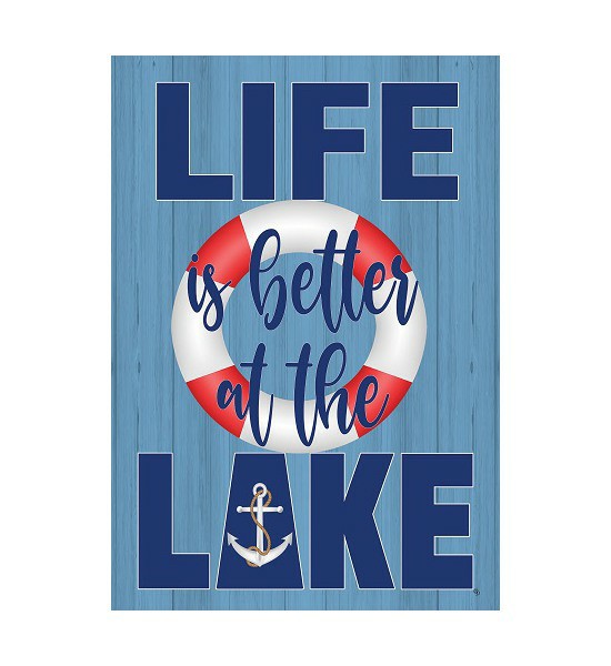 Double Sided House Flags | Lake Life Flag Double Sided House Flags Double Sided House Flags