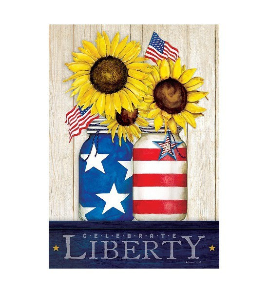 Double Sided House Flags | Liberty Flag Double Sided House Flags Double Sided House Flags