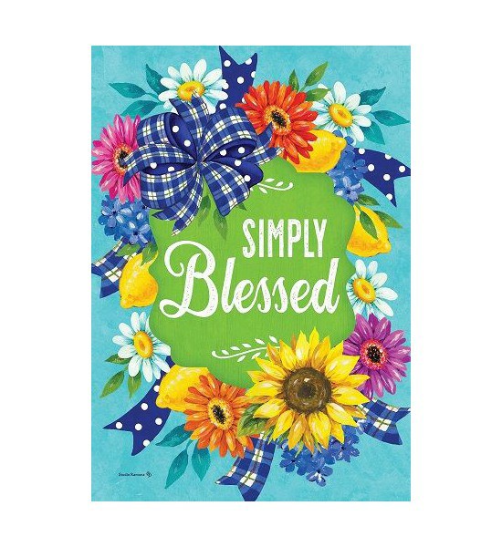 Double Sided House Flags | Simply Blessed Flag Double Sided House Flags Double Sided House Flags