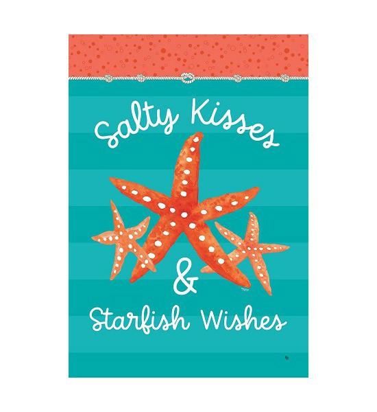 Double Sided House Flags | Starfish Wishes Flag Double Sided House Flags Double Sided House Flags