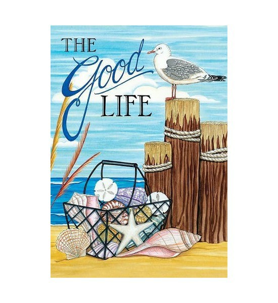 Double Sided House Flags | The Good Life Flag Double Sided House Flags Double Sided House Flags