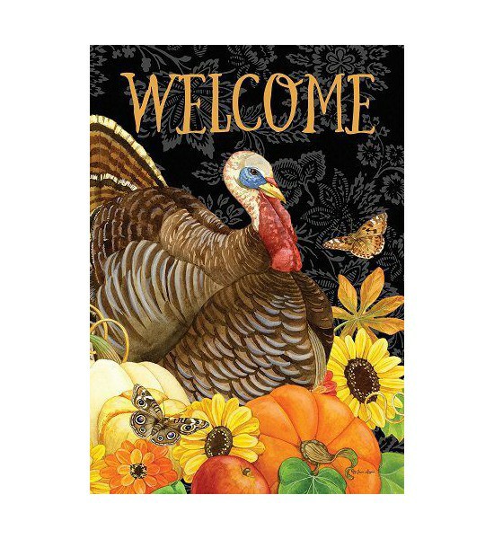 Double Sided House Flags | Welcome Turkey Flag Double Sided House Flags Double Sided House Flags