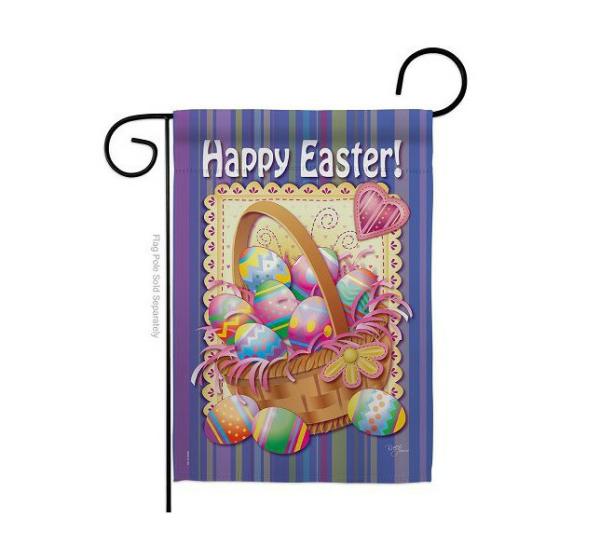 Easter Flags | Easter Basket Garden Flag Easter Flags Easter Flags