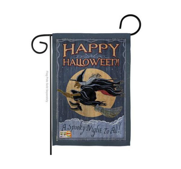 Halloween Flags | A Spooky Night Garden Flag Halloween Flags Halloween Flags