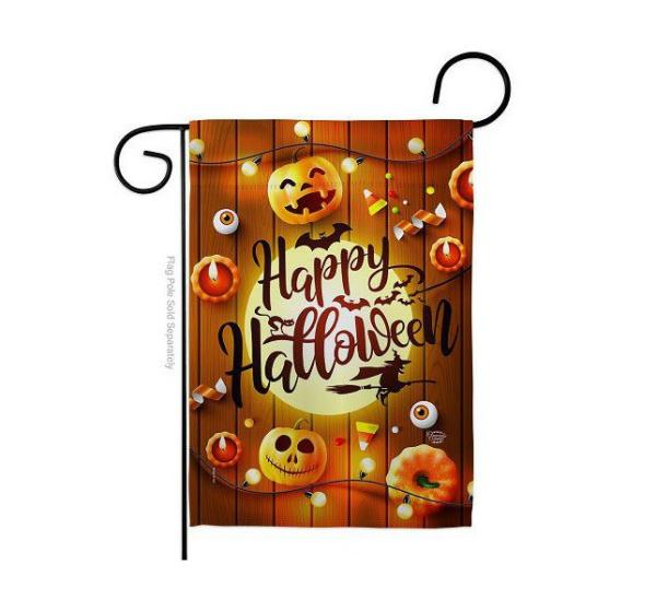 Halloween Flags | Lightful Halloween Garden Flag Halloween Flags Halloween Flags