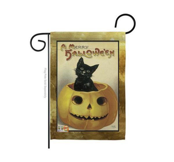 Halloween Flags | Merry Halloween Garden Flag Halloween Flags Halloween Flags