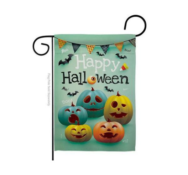 Halloween Flags | Pumpkin Patch Boo Garden Flag Halloween Flags Halloween Flags