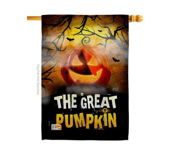 Halloween Flags | The Great Pumpkin House Flag Halloween Flags Halloween Flags