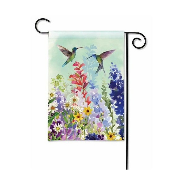 Magnet Works Garden Flags | Spring Hummingbirds Garden Flag Magnet Works Flags Magnet Works Garden Flags