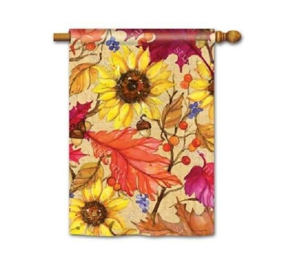 Magnet Works House Flags | Sunflower Splendor House Flag Magnet Works Flags Magnet Works House Flags