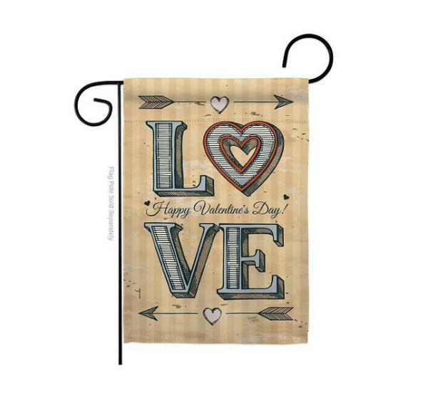 Small Garden Flags | Classic Love Garden Flag Garden Flags Small Garden Flags