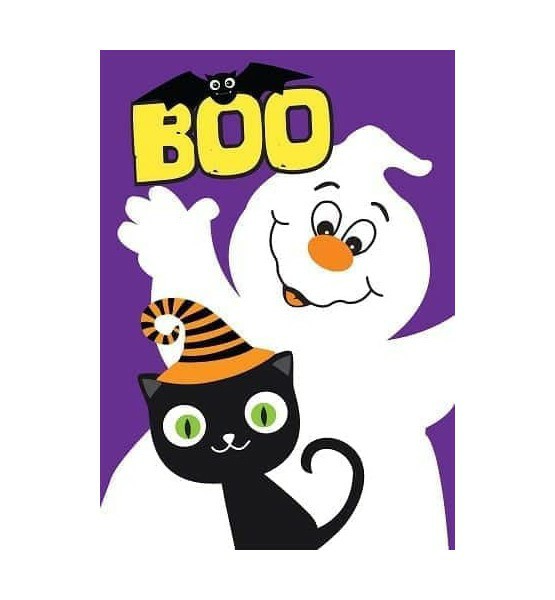 Small Garden Flags | Boo Kitty Flag Garden Flags Small Garden Flags