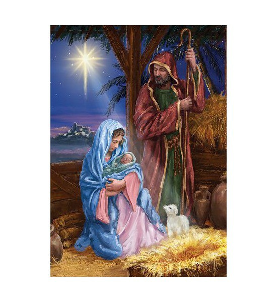 Christmas Flags | Mary and Joseph Flag Christmas Flags Christmas Flags