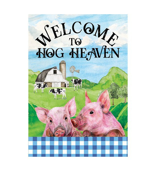 Double Sided House Flags | Hog Heaven Flag Double Sided House Flags Double Sided House Flags