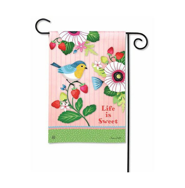 Magnet Works Garden Flags | Life Is Sweet Garden Flag Magnet Works Flags Magnet Works Garden Flags