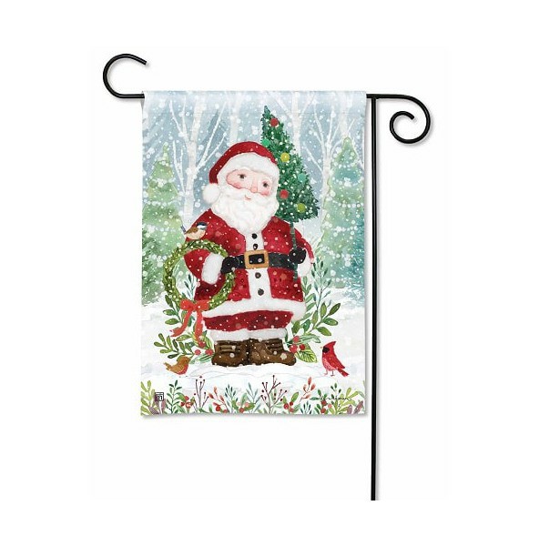 Magnet Works Garden Flags | Santa’s Forest Garden Flag Magnet Works Flags Magnet Works Garden Flags