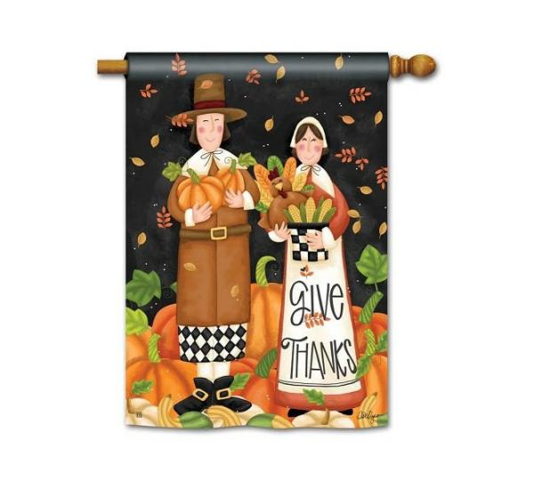 Magnet Works House Flags | Pilgrim Thanksgiving House Flag Magnet Works Flags Magnet Works House Flags